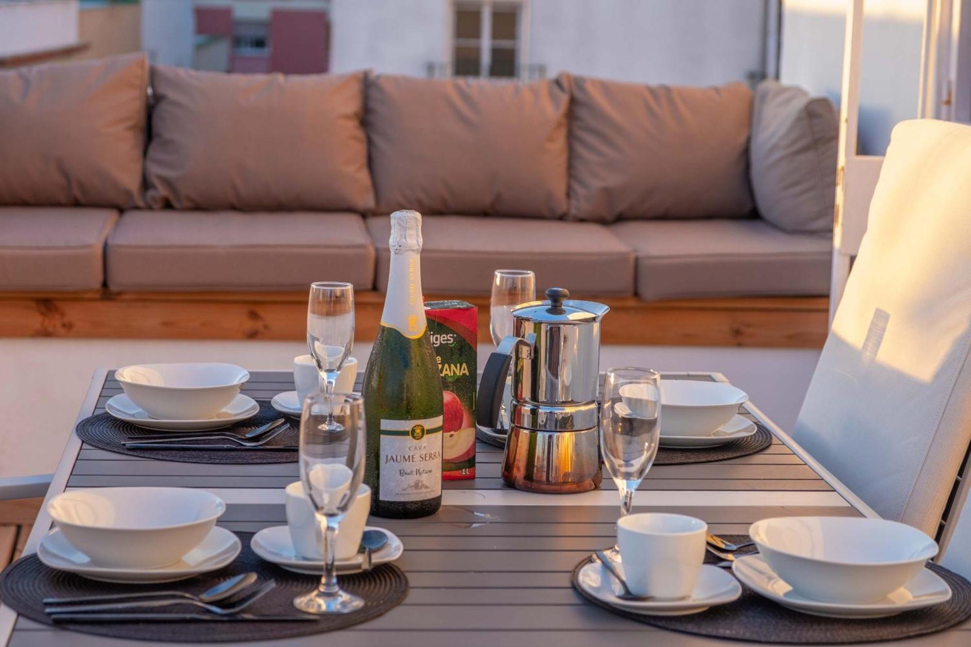 加的斯Penthouse With Jacuzzi, And Garaje Grupo Ac Gestion公寓 外观 照片