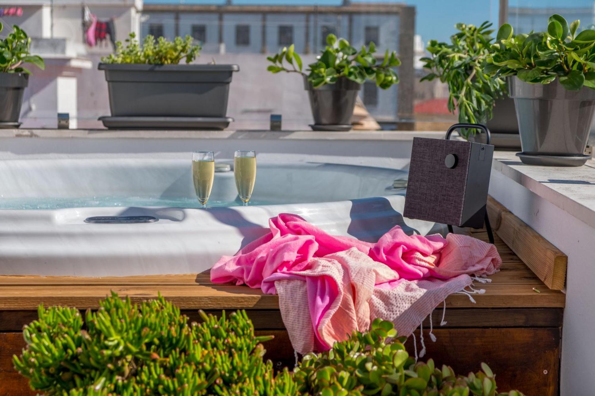 加的斯Penthouse With Jacuzzi, And Garaje Grupo Ac Gestion公寓 外观 照片